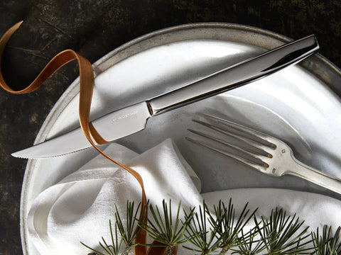 8-Piece Stainless Mignon Steak Knife Set (Wusthof)