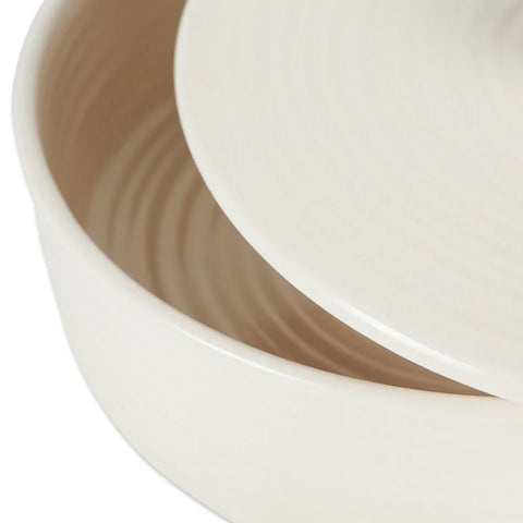 Tortilla Warmer Stoneware 8” White (RSVP)