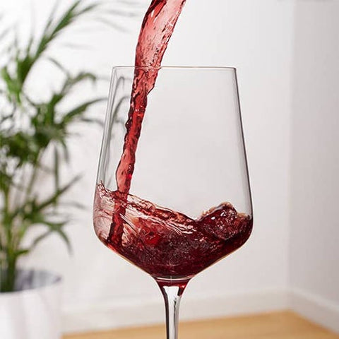 Reserve Inez European Crystal Bordeaux Glasses - Set of 4 (Viski)