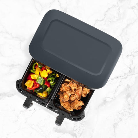 8.4 QT DUAL BASKET DIGITAL AIR FRYER (Holstein Housewares)