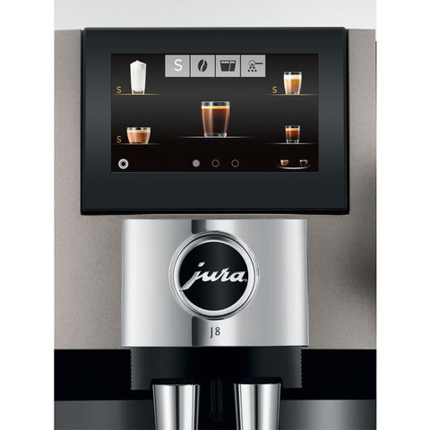 J8 Midnight Silver Coffee Machine (Jura)
