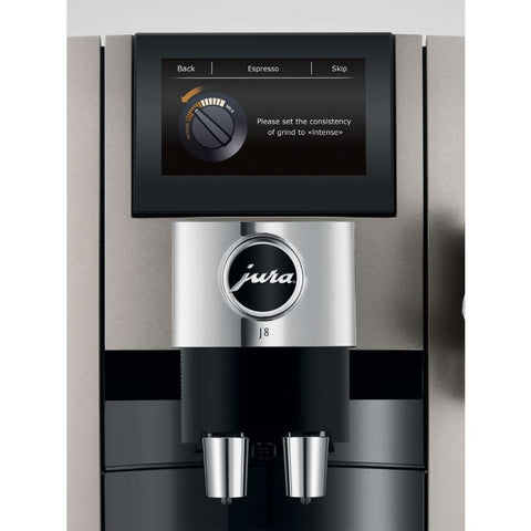 J8 Midnight Silver Coffee Machine (Jura)