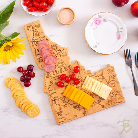 Destination Idaho Cutting Board (Totally Bamboo)