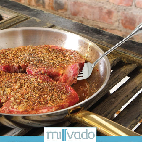 Stainless Steel Utensils, Slotted Turner 15'' (Millvado)