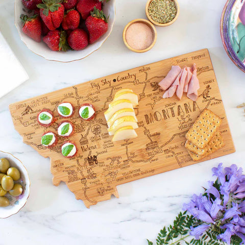Destination Montana Cutting Board (Totally Bamboo)