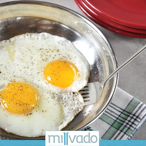 Stainless Steel Utensils, Slotted Turner 15'' (Millvado)