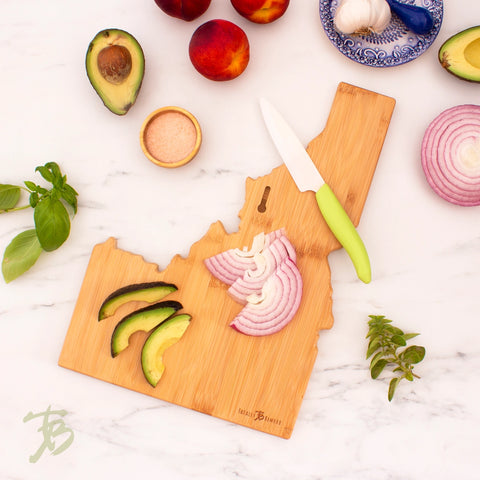 Destination Idaho Cutting Board (Totally Bamboo)