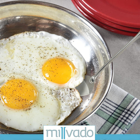 Stainless Steel Utensils, Solid Turner 15'' (Millvado)