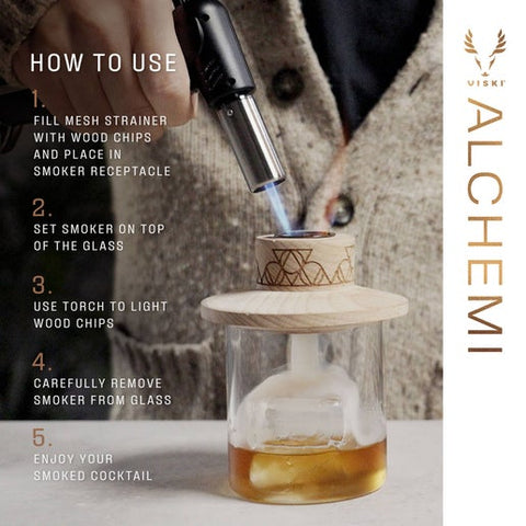 Alchemi Single Serve Smoked Cocktail Kit (Viski)