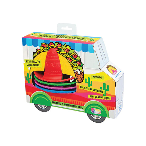 Sombrero Taco Holders Set Of 4 (Talisman)
