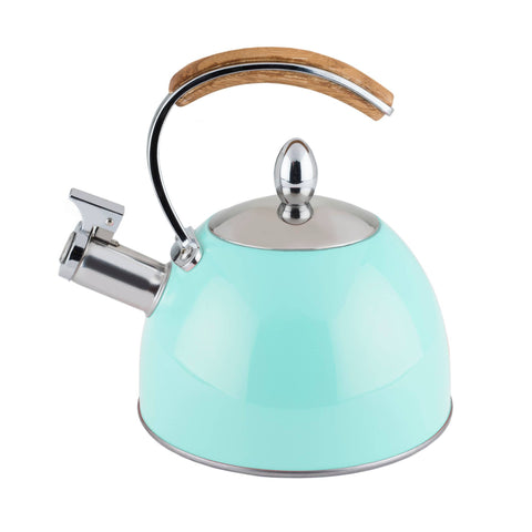 Presley Classic Whistling Tea Kettle - 70oz - Light Blue (Pinky Up)