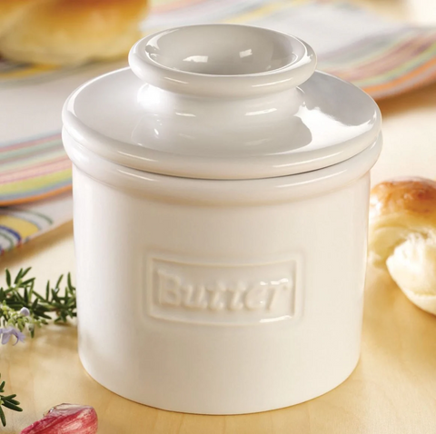 Butter Bell White Cafe Retro (Butter Bell Crock)