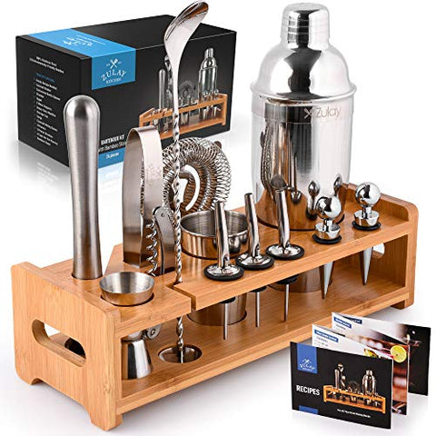 Complete Bartender Kit - 24-Piece (Zulay)