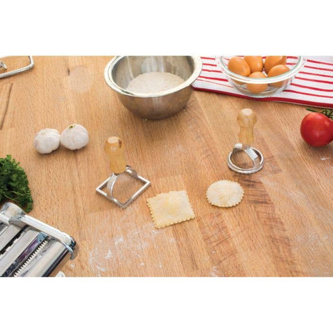 Ravioli Stamp, Fluted Square Stamp, 2in (Fantes)