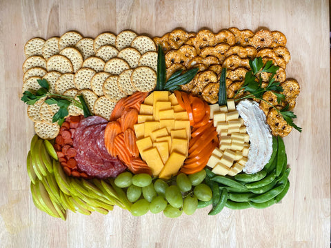 Charcuterie Cheat Sheet Pumpkins (Color Box Design)