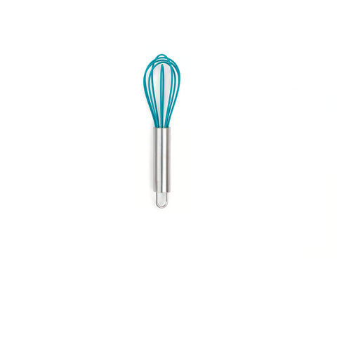 Mini Silicone Whisk Teal (Core Kitchen)