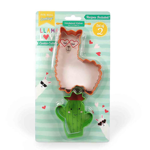 Llama Love Cookie Cutter (Handstand Kitchen)