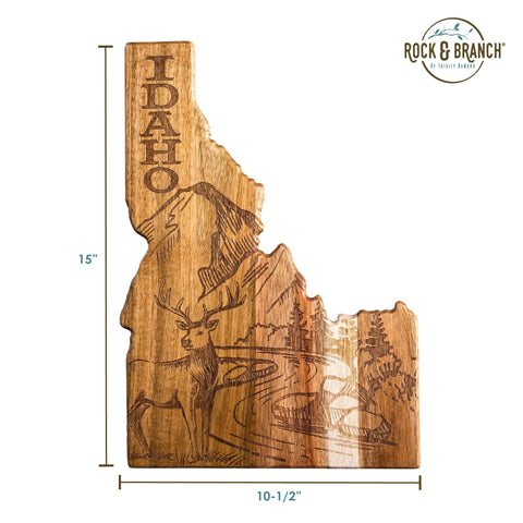 Rock & Branch Origins Series Idaho Serving Board (Totally Bamboo)