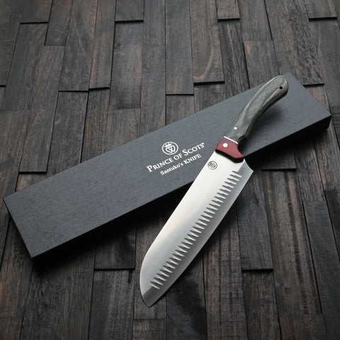 7" Double Bevel Santuko Knife (Prince of Scots)