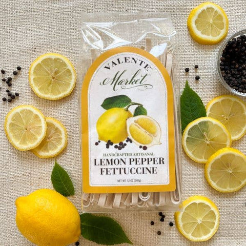 Lemon Pepper Angel Hair (Valente Pasta)