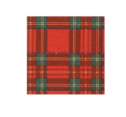 Luncheon Napkins Royal Plaid (Caspari)