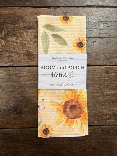 Sunflower - Microfiber Tea Towel (ROOM and PORCH)