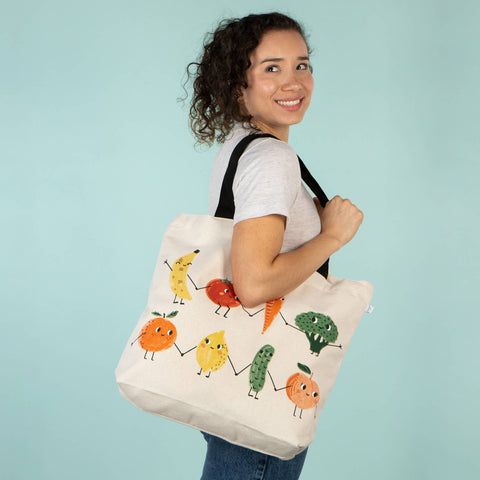 Funny Food Tote Bag (Danica)