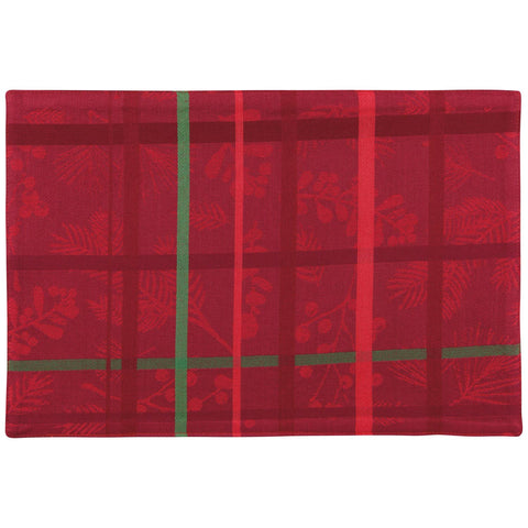 Winterberry Jacquard Christmas Placemat (Danica)