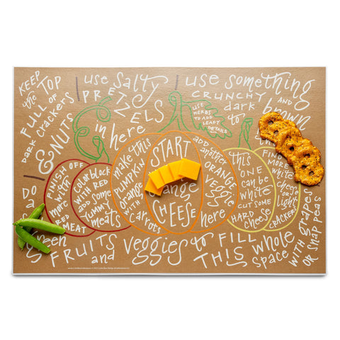 Charcuterie Cheat Sheet Pumpkins (Color Box Design)
