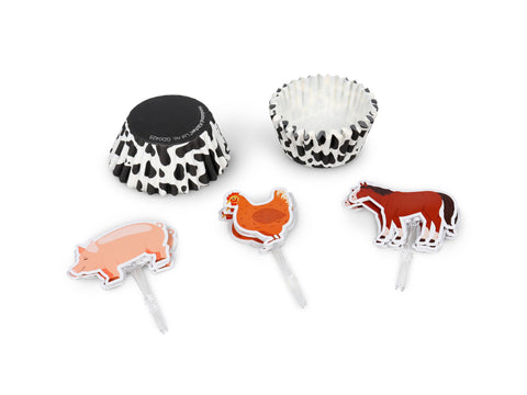 Farm Friends Cupcake Party Set (Handstand Kitchen)