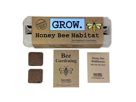 Honey Bee Habitat Grow Kit (Backyard Safari Company)