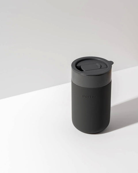 Ceramic Travel Mug Black (W & P Design)