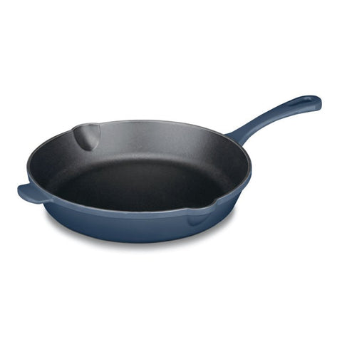 Cast Iron Round Pan 10in Blue (Cuisinart)