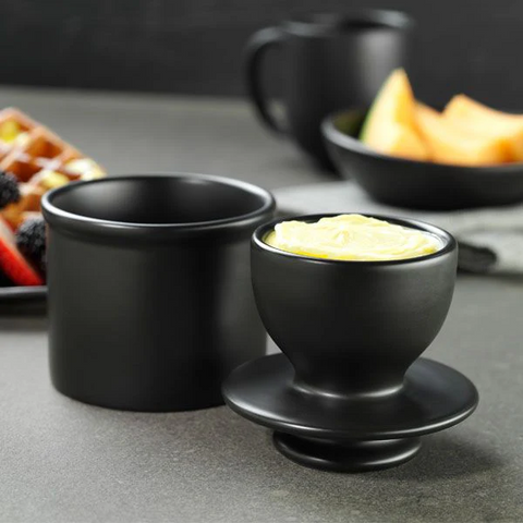 Butter Bell Ebony Matte (Butter Bell Crock)