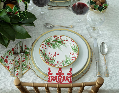 Luncheon Napkins Berries & Pine (Caspari)