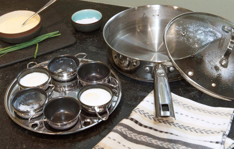 6 Egg Poacher Set (RSVP)