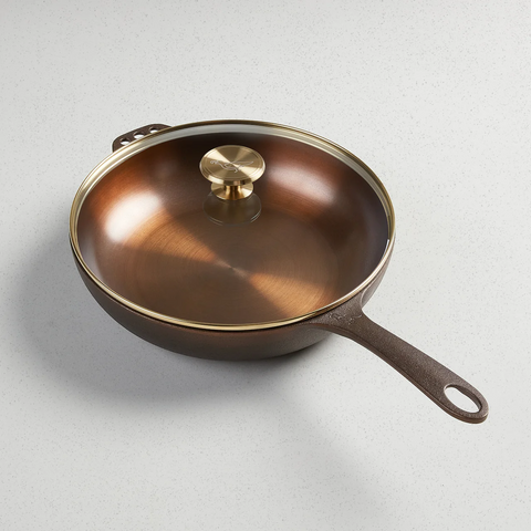 No.11 Deep Skillet With Lid (Smithey)