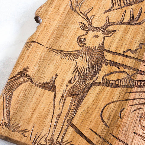 Rock & Branch Origins Series Idaho Serving Board (Totally Bamboo)