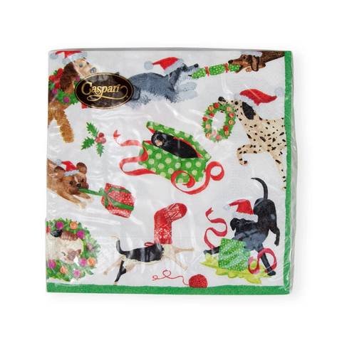 Luncheon Napkins Christmas Mischief (Caspari)