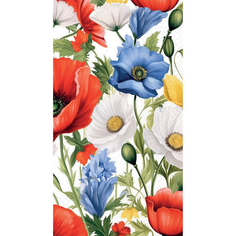 Paper Guest Towels Summer Blossoms (Boston International)