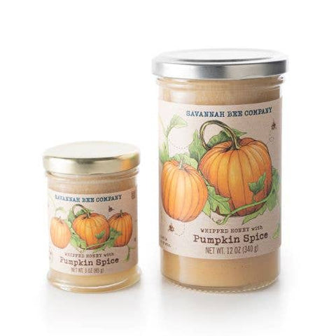 Whipped Honey with Pumpkin Spice - 12oz (Savannah Bee Company)