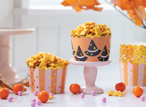 JUMBO Foil Witch Hats and Stars Baking Cups (My Mind’s Eye)