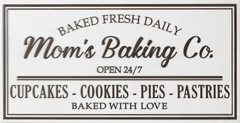 Sign - Mom's Baking Co. (Audrey's)