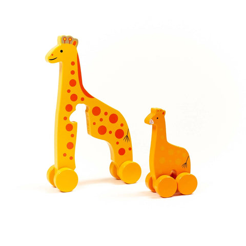 Giraffe Wooden Roller (Jack Rabbit Creations)