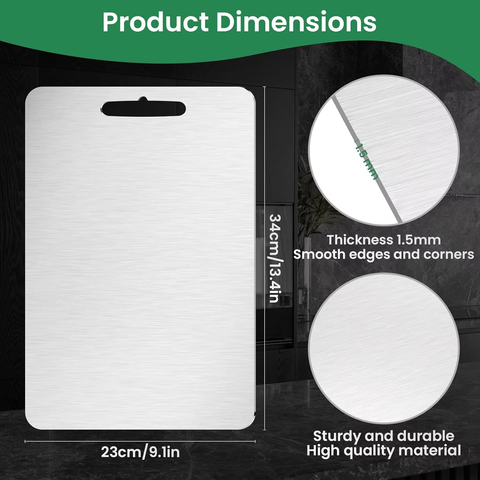 Stainless Steel Food Grade Cutting Board (Vigor)