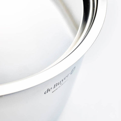 AFFINITY 5-ply Stainless Steel Stewpan: 11" (De Buyer)