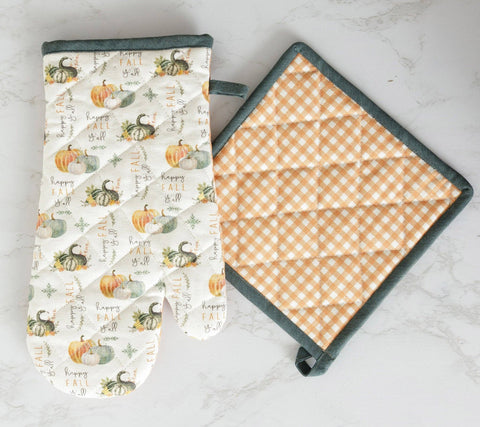 Pick Of The Patch - Oven Mitt And Pot Holder (Audrey's)