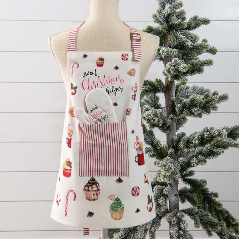 Child's Apron And Mitt (Audrey's)