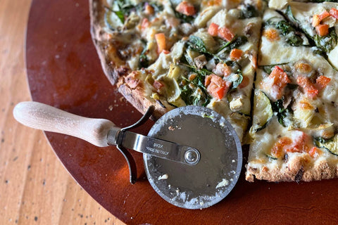 Italian Beechwood Pizza Slicer (Verve Culture)