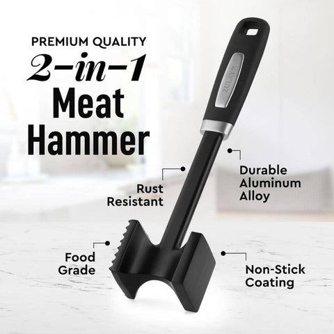 Meat Tenderizer Hammer Dual-Sided (Zulay Kitchen)